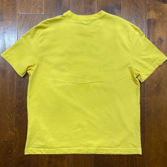 Nautica Vintage 90s Rowing Embroidered Yellow T-Shirt Men's Size Medium - Picture 6 of 9